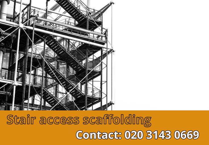 Stair Access Scaffolding Kensal Green